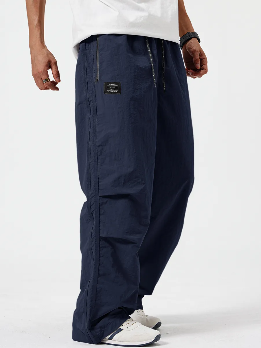Pocket Seamed Detail Trousers