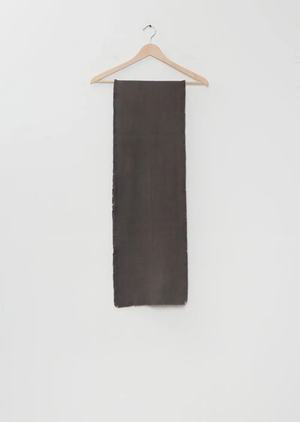 Refined Cashmere Woven Fringed Scarf