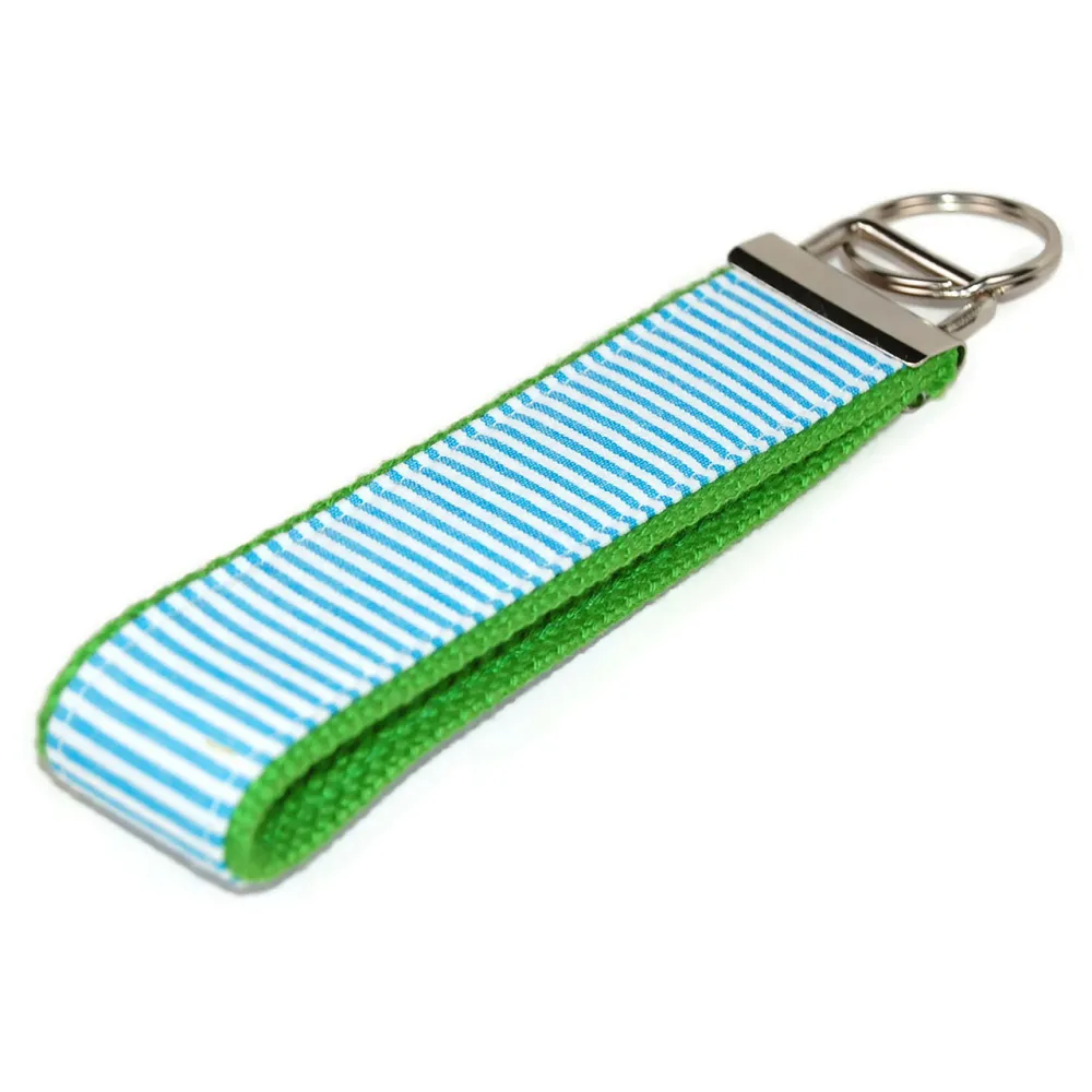Stripe Heritage Inspired Keychain