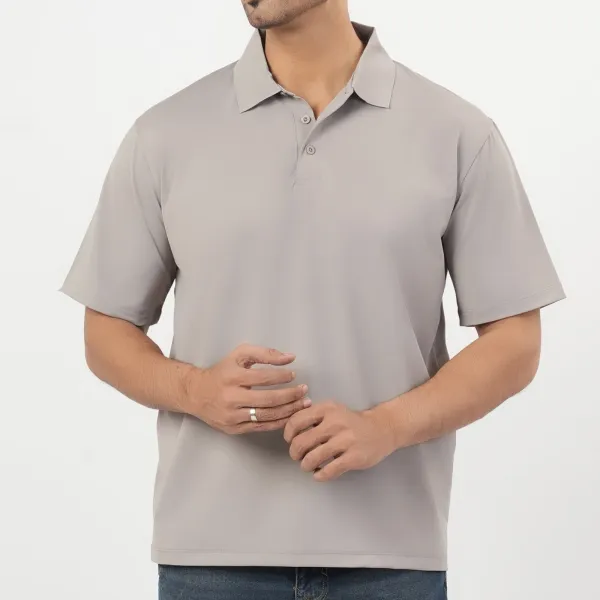 Men's Everyday Reliable Polo Collar T-Shirt
