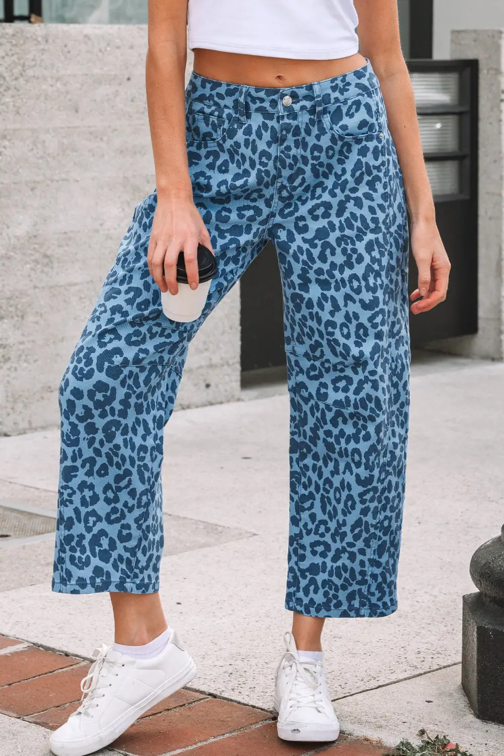 Utility Straight Leg Denim Jeans