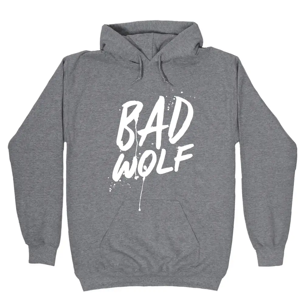 Witty Wolf Pullover Hoodie