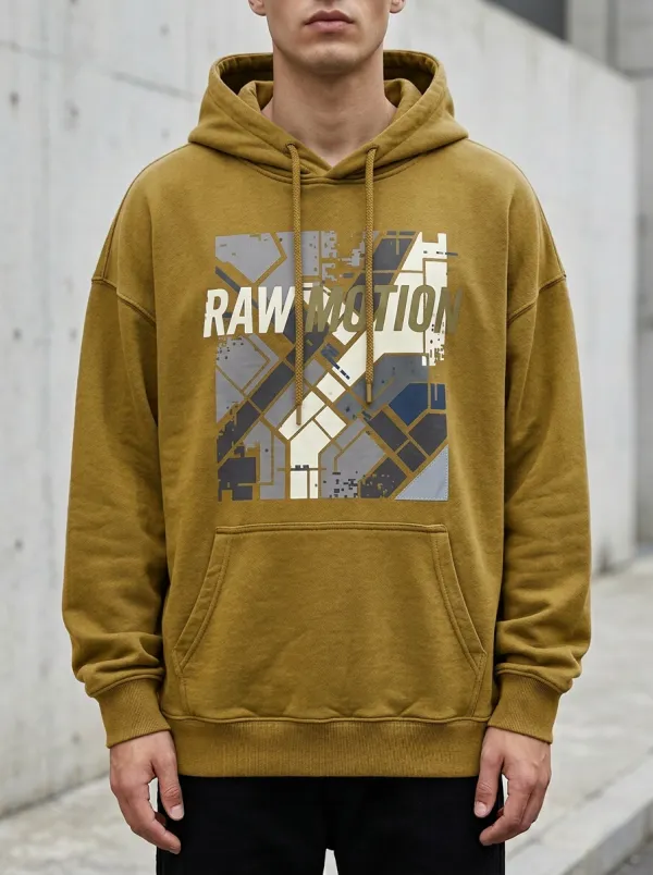 Graphic Geometric Men's Graphic Hoodie