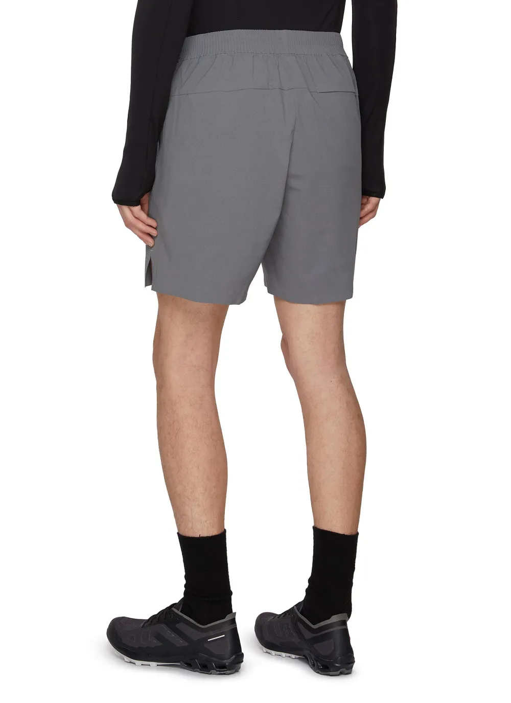 Casual Simple Loose Breathable Grey Shorts