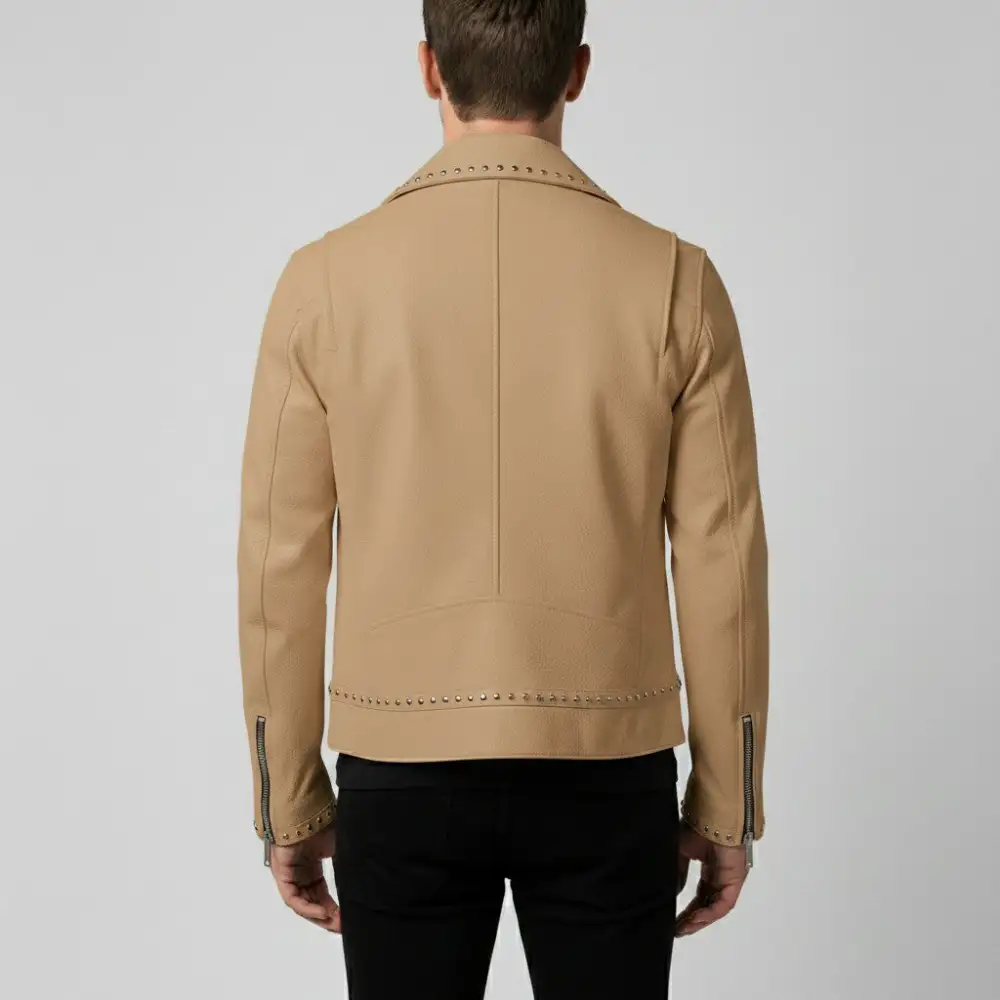 Biker Motorcycle Studded Jacket