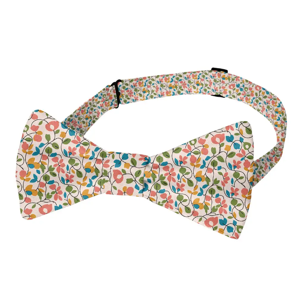 Ditsy Floral Motif Bow Tie