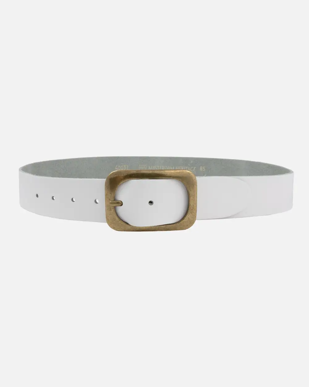 Statement Buckle Classic Leather Waist Belt