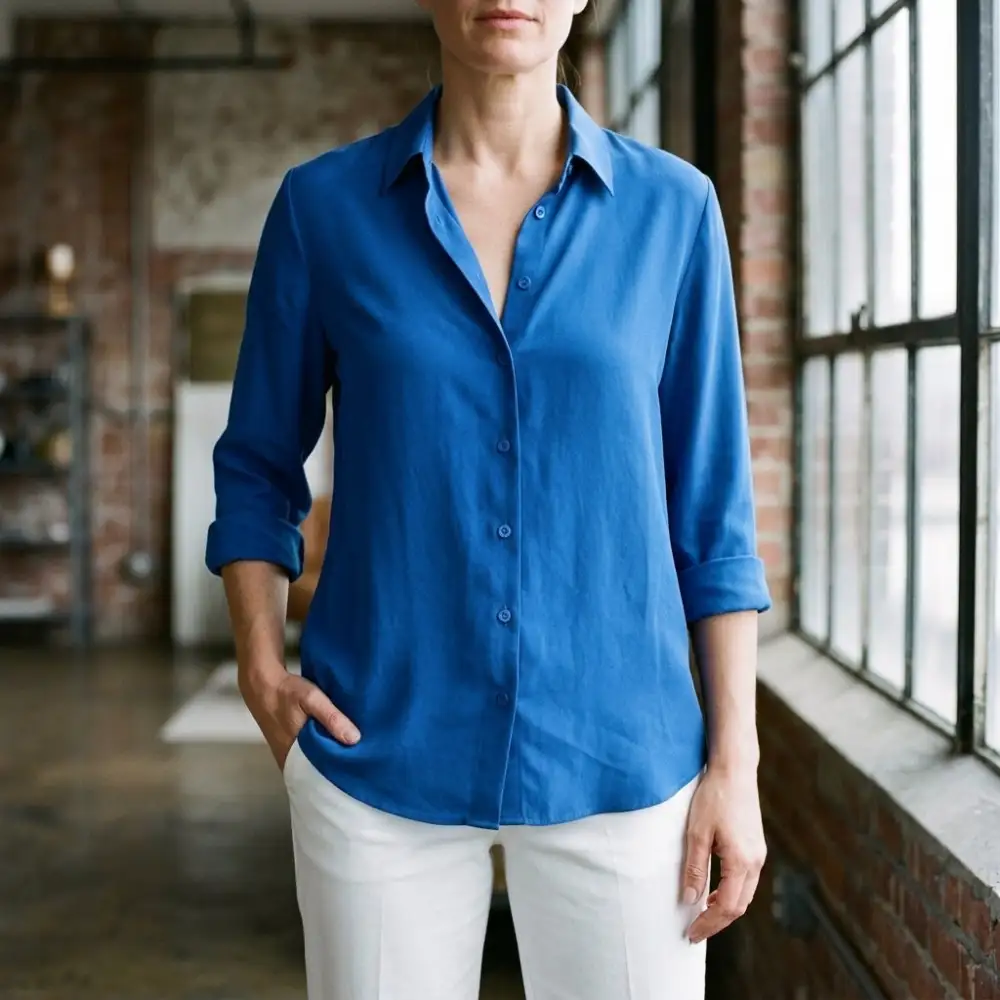 Silk Relaxed Blouse