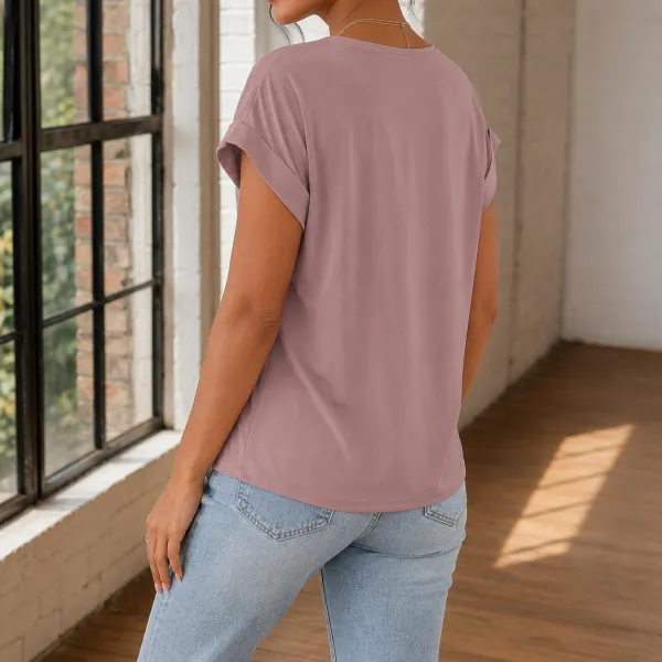 V-Neck Stretch Top