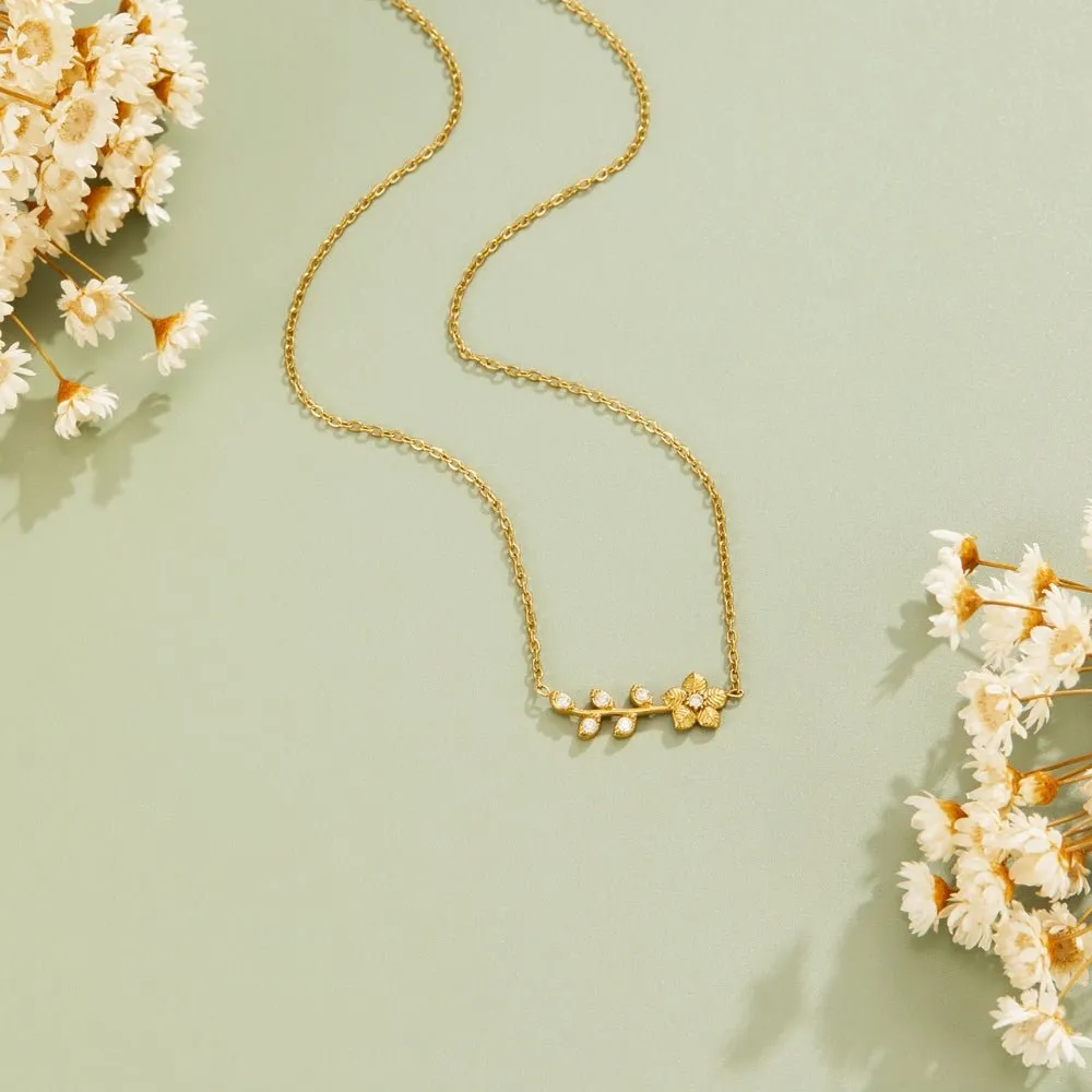 Crystal Vine Necklace