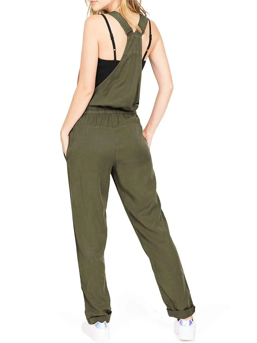 Drawstring Lounge Overalls