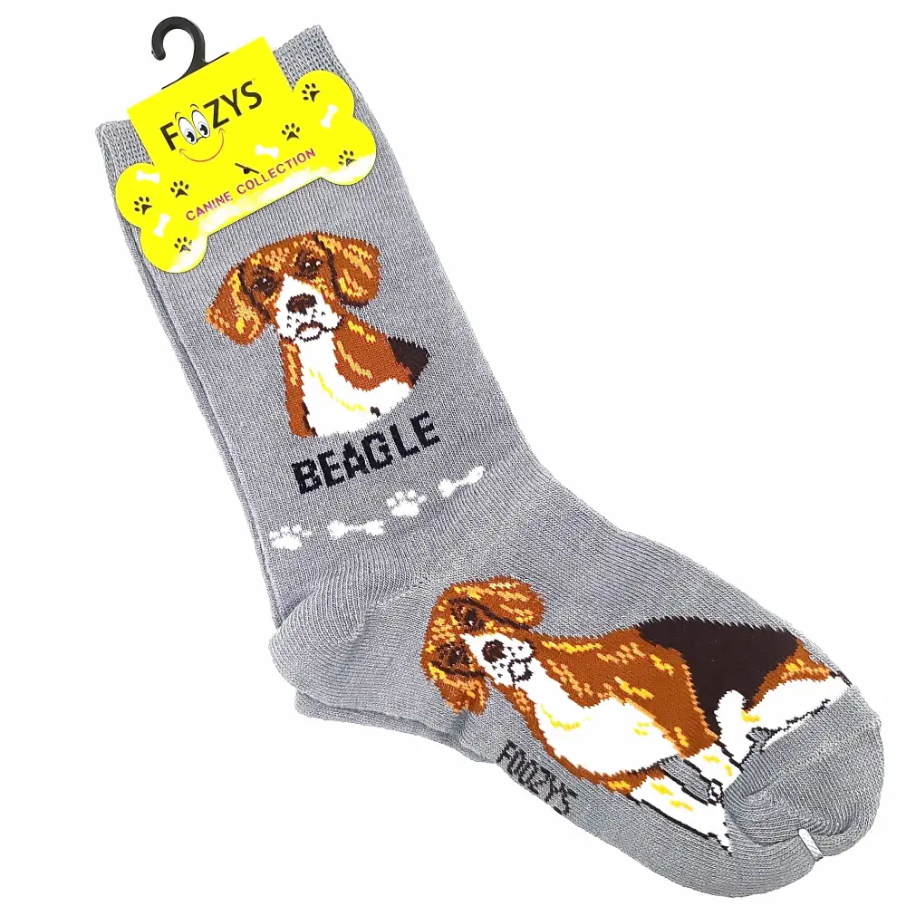Unisex Beagle Crew Socks