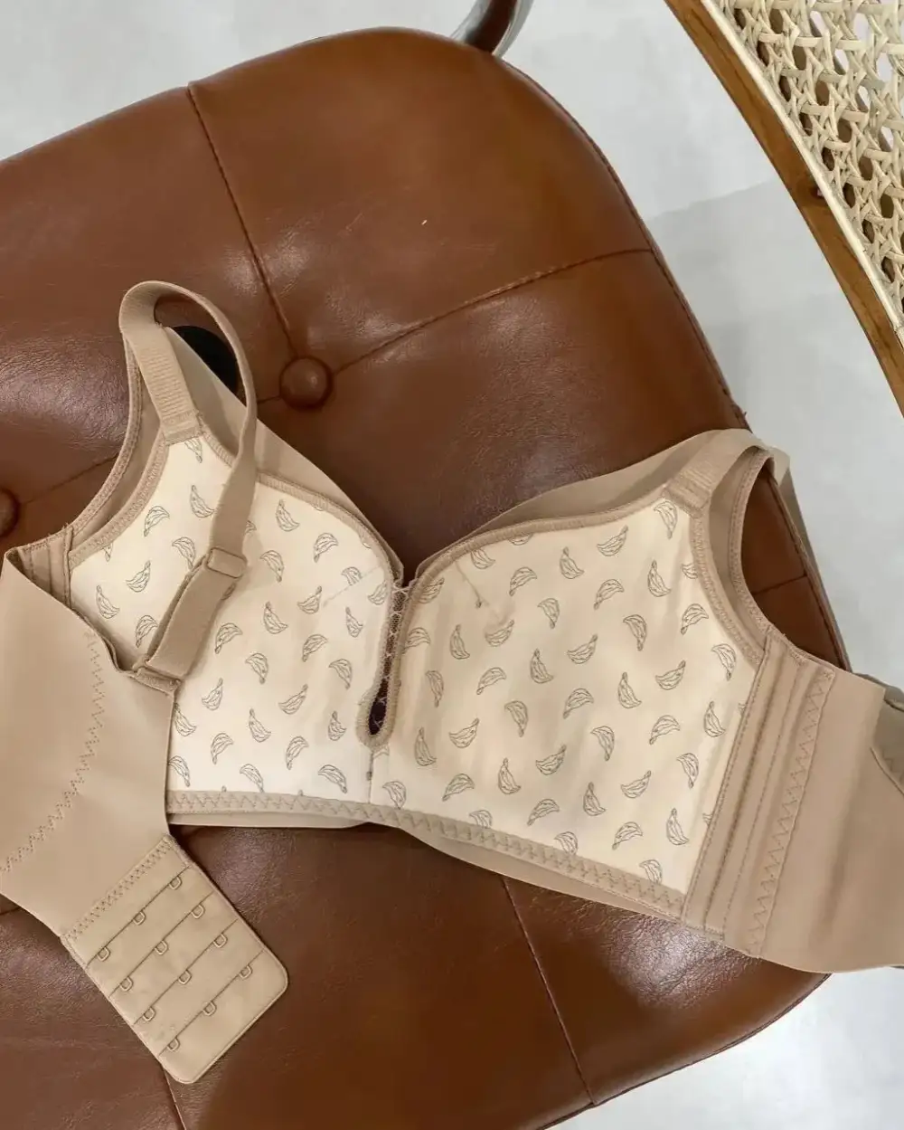 Soft Cup Bra with Decorative Mesh