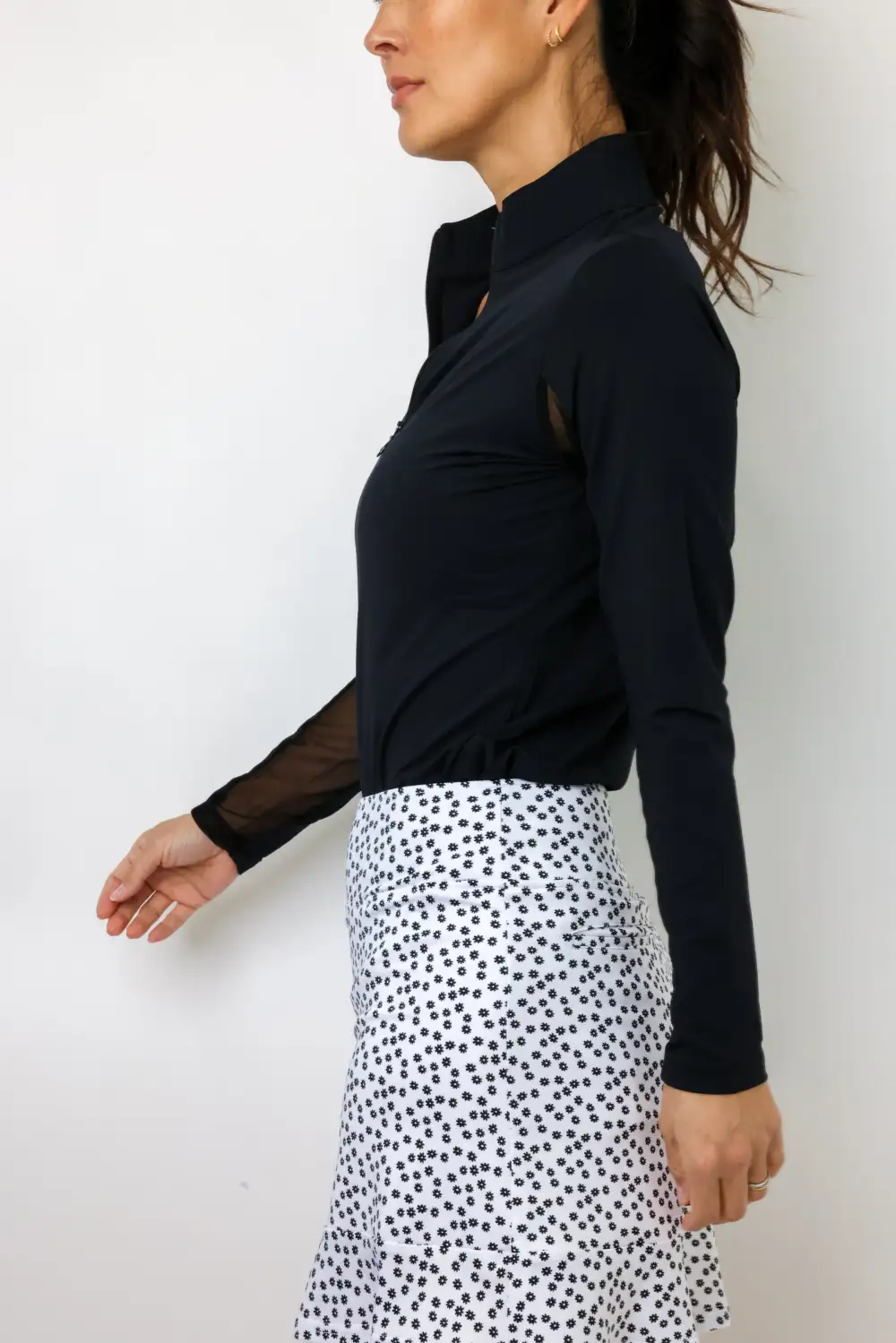 Ruffle Detail Top
