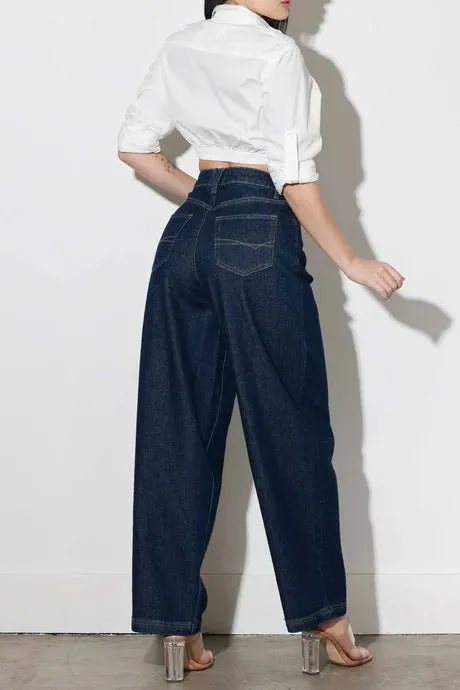 Relaxed Barrel Baggy Jeans
