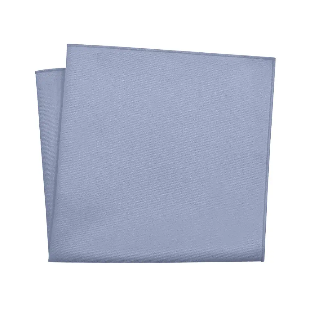 Clean Composed Solid Pocket Square