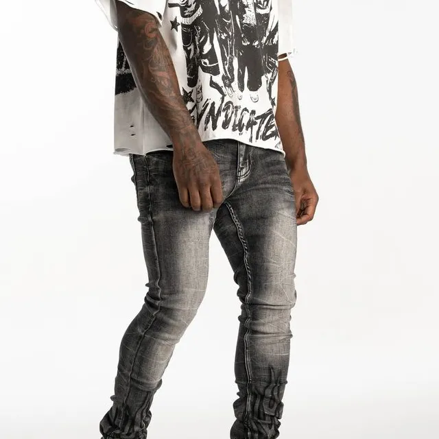 Skinny Faded Jeans
