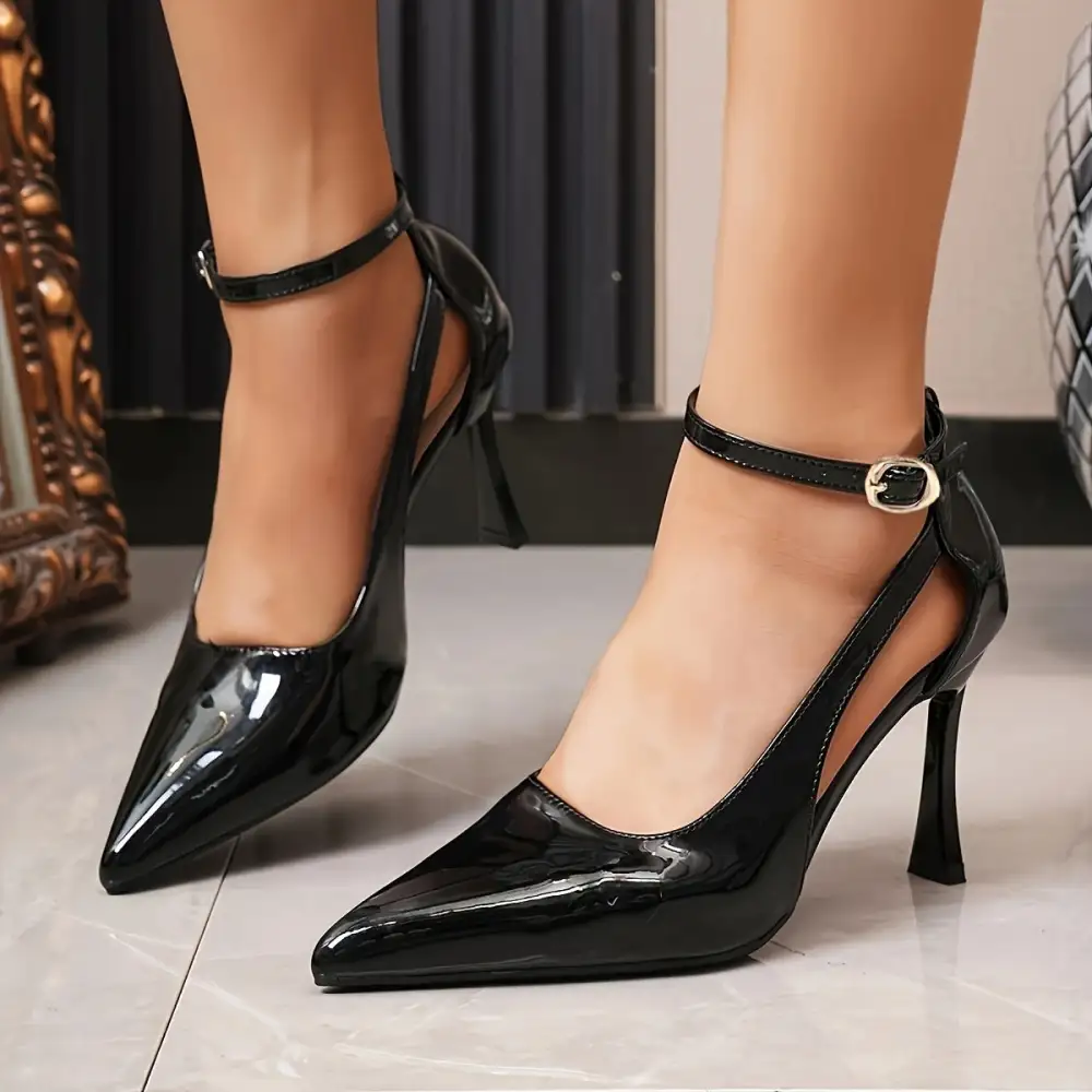 Hollow Detail Dress Heels