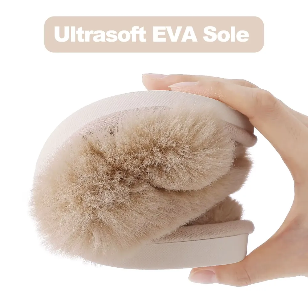 Easygoing Cross Band Lounge Slippers