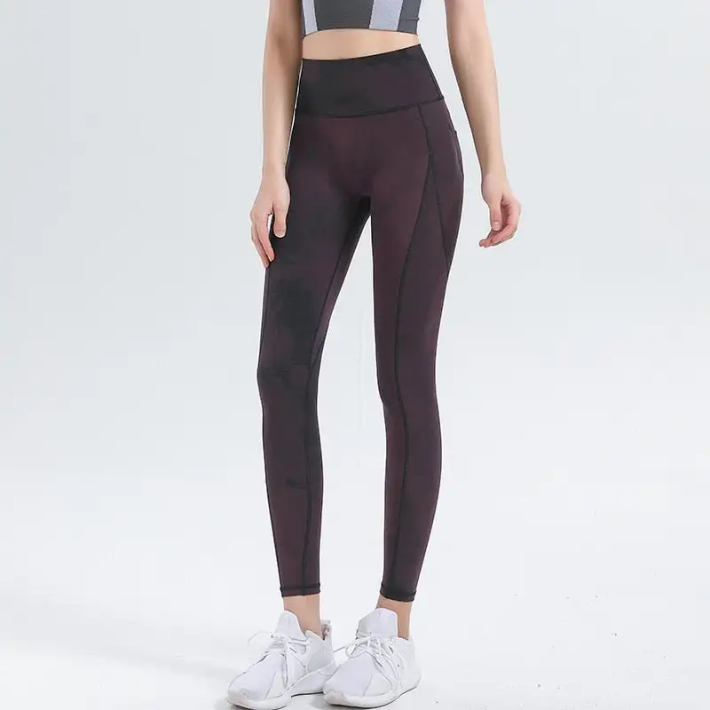 Tie Dye Fitness High Waist Quick Dry Leggings Yoga Pants