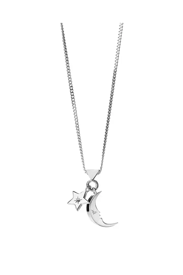 Star Moon Necklace