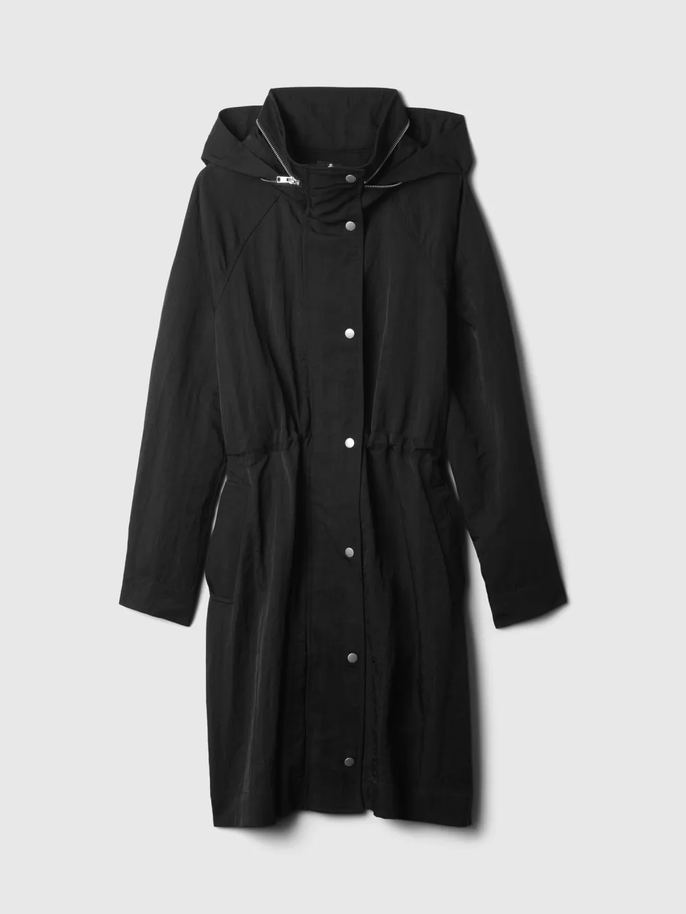 Smooth Hooded Jacket
