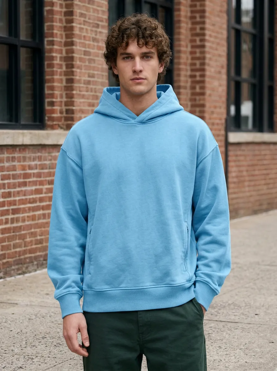 Urban Casual Pullover Unisex Pullover Hoodie