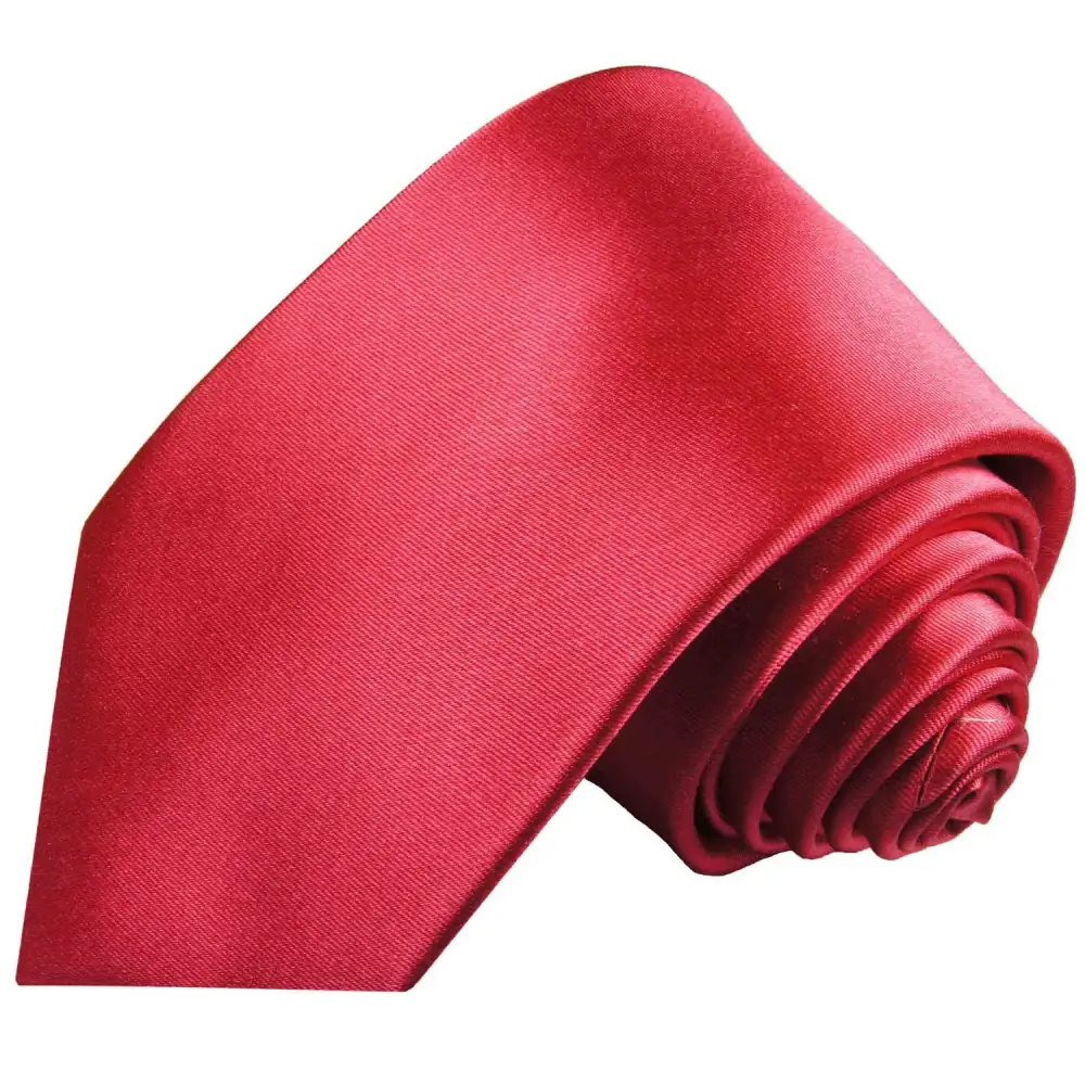 Polished Silk Solid Men's Necktie
