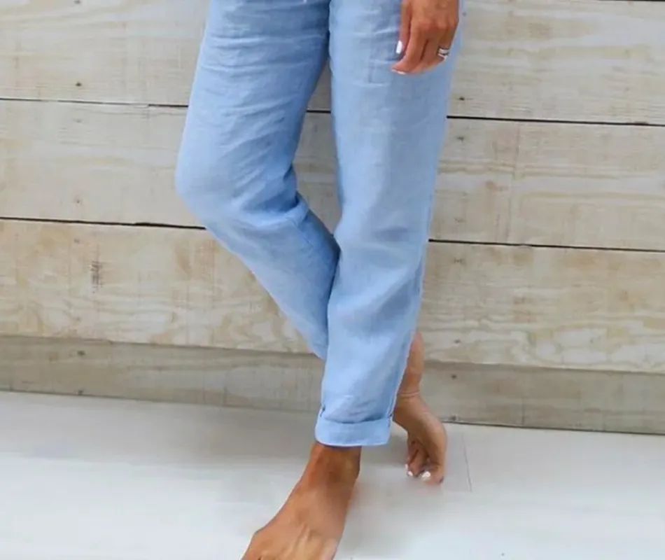 Relaxed Drawstring Trousers