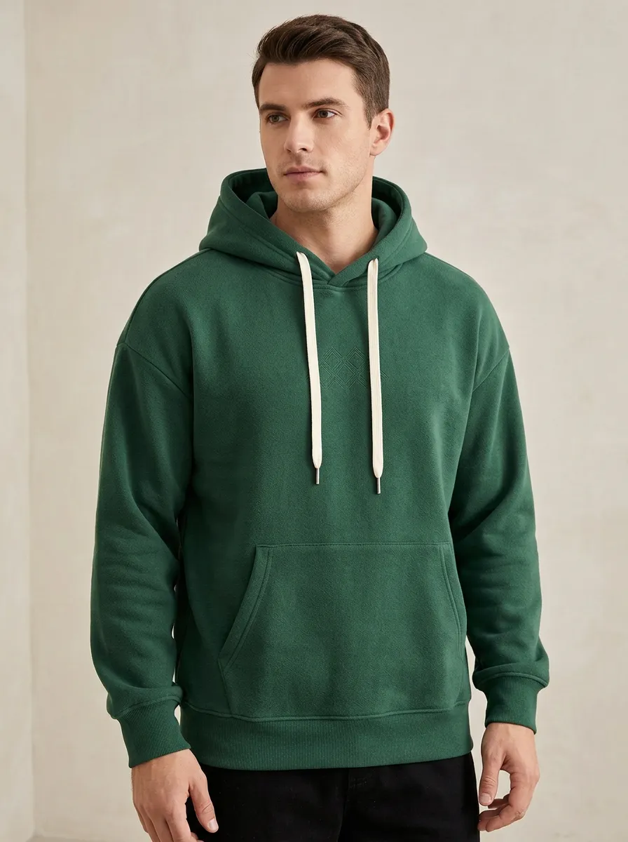 Men's Embroidered Hoodie