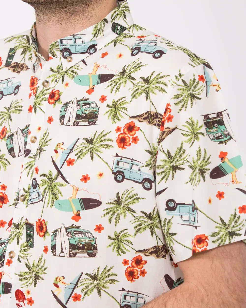 Classic Short Sleeve Printed Shirt