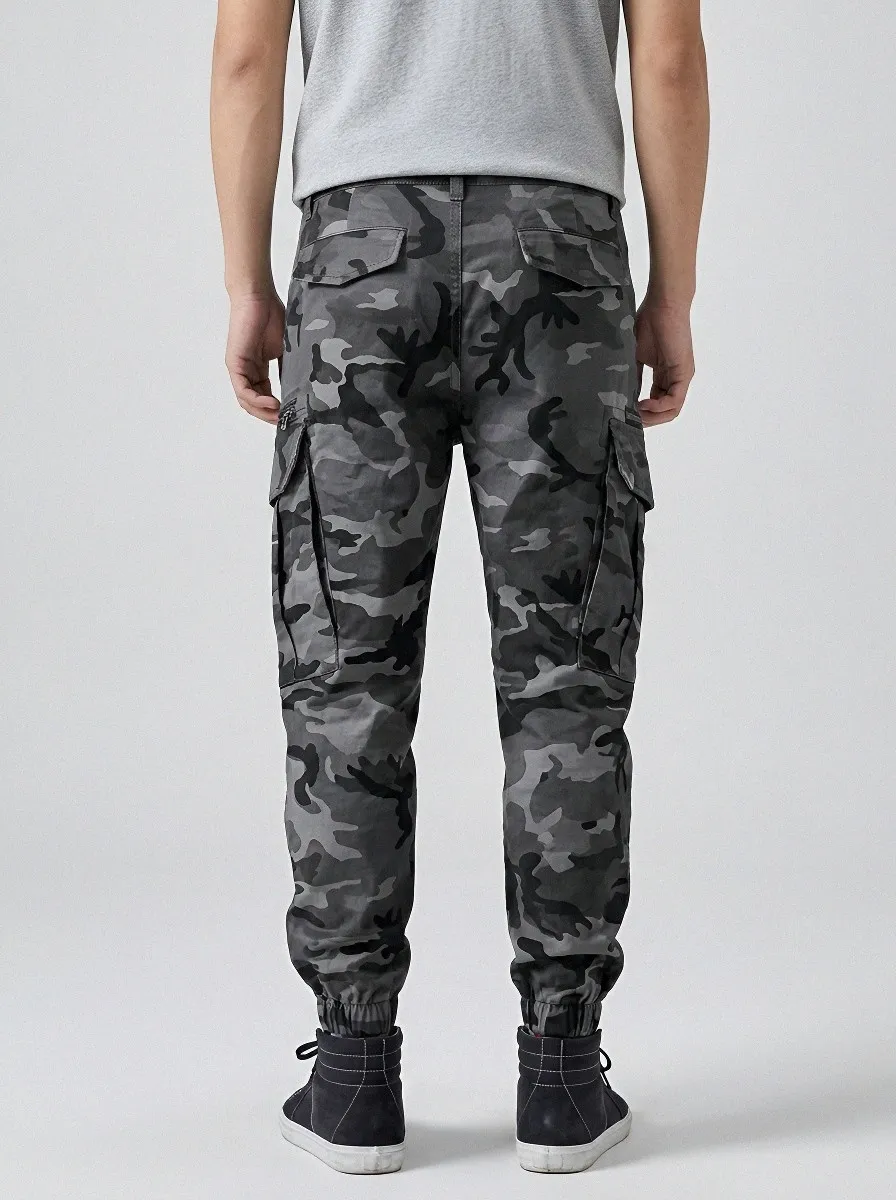 Trail-Ready Camouflage Urban Camouflage Cargo Pants
