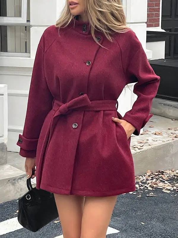 Button Front Coat Essential