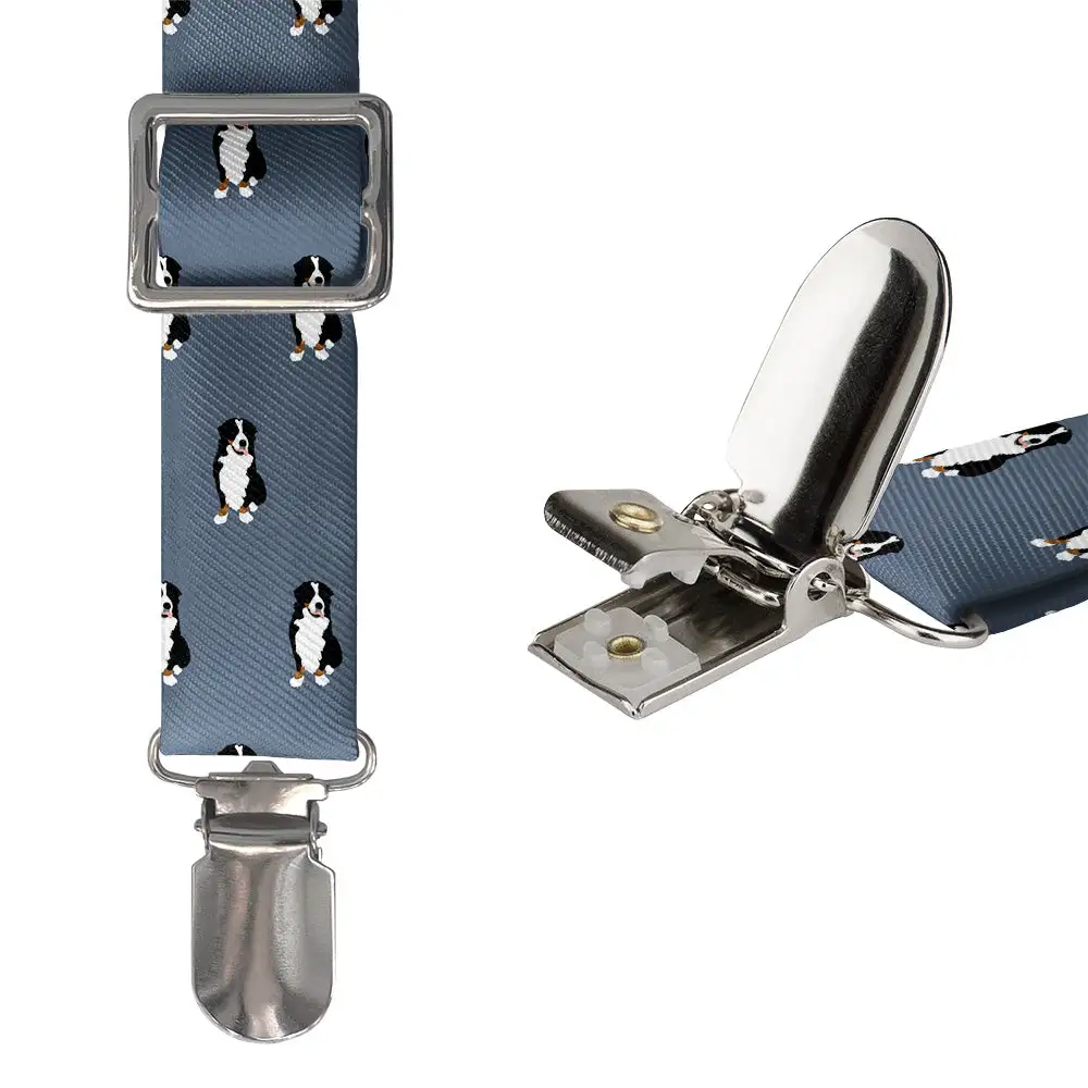 Bernese Mountain Dog Theme Suspenders