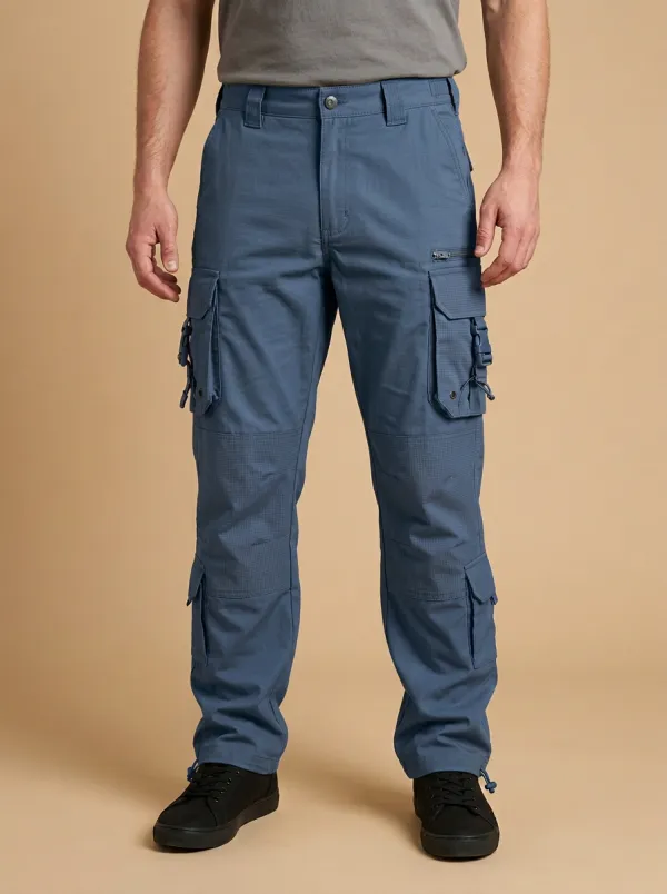 Unisex Multi-Pocket Tactical Cargo Work Pants