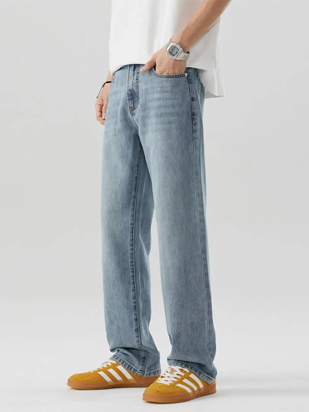 Relaxed Wash Relaxed Fit Jeans