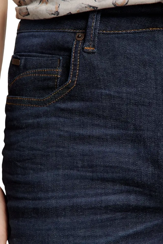 Men's Rolled Hem Comfort Fit Denim Shorts