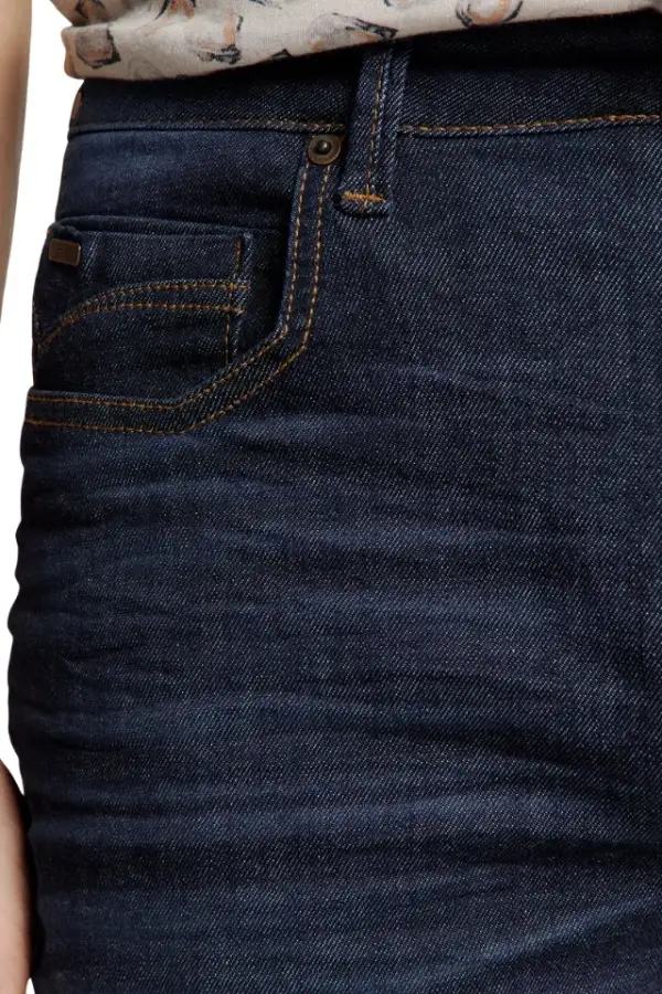 Men's Rolled Hem Comfort Fit Denim Shorts