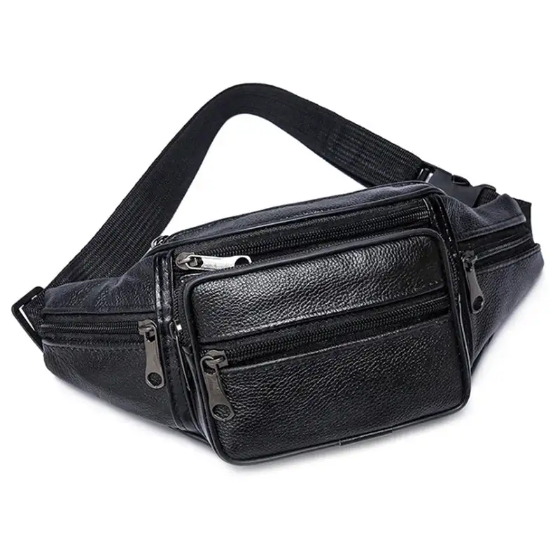 Classic Brown Leather Everyday Fanny Pack