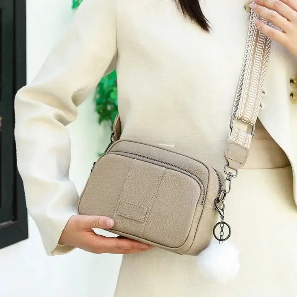 Womens Genuine Leather Messenger Bags