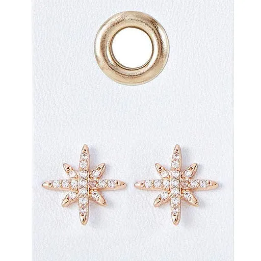 Refined Modern Stud Earrings