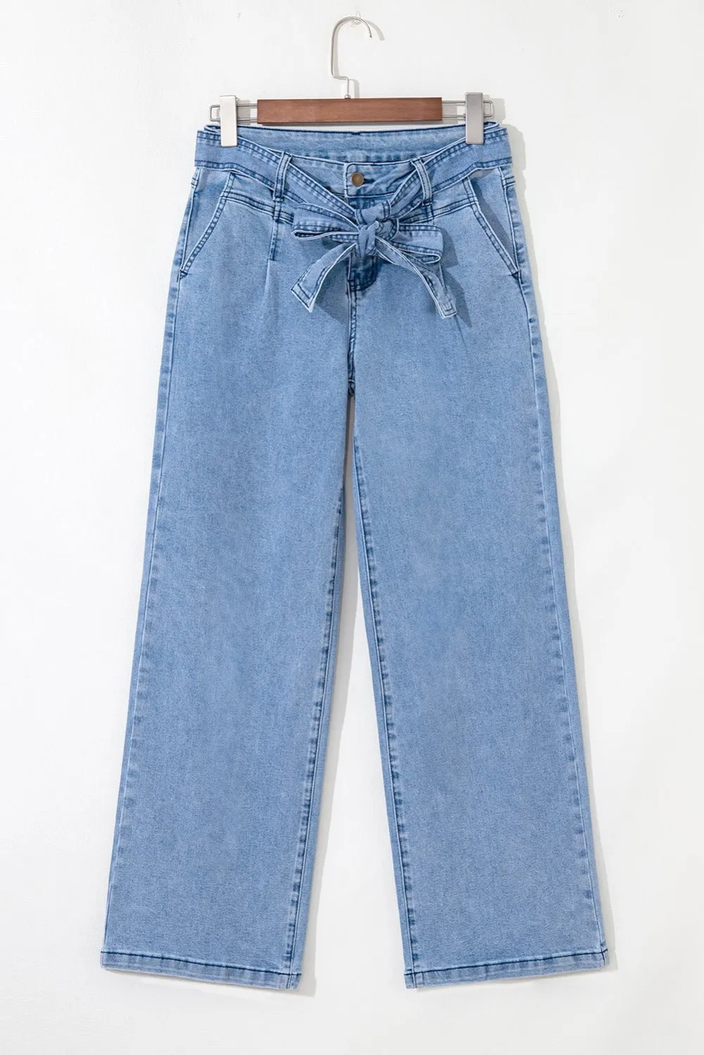 Wide Leg Casual Jeans