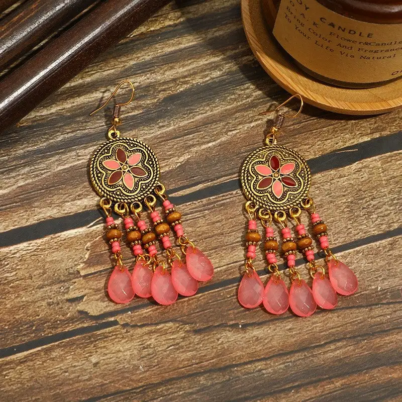Artful Tassel Drop Earrings