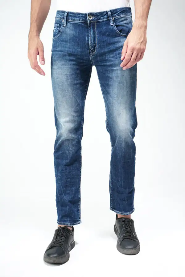 Men's Active Skinny Fit Denim Pants