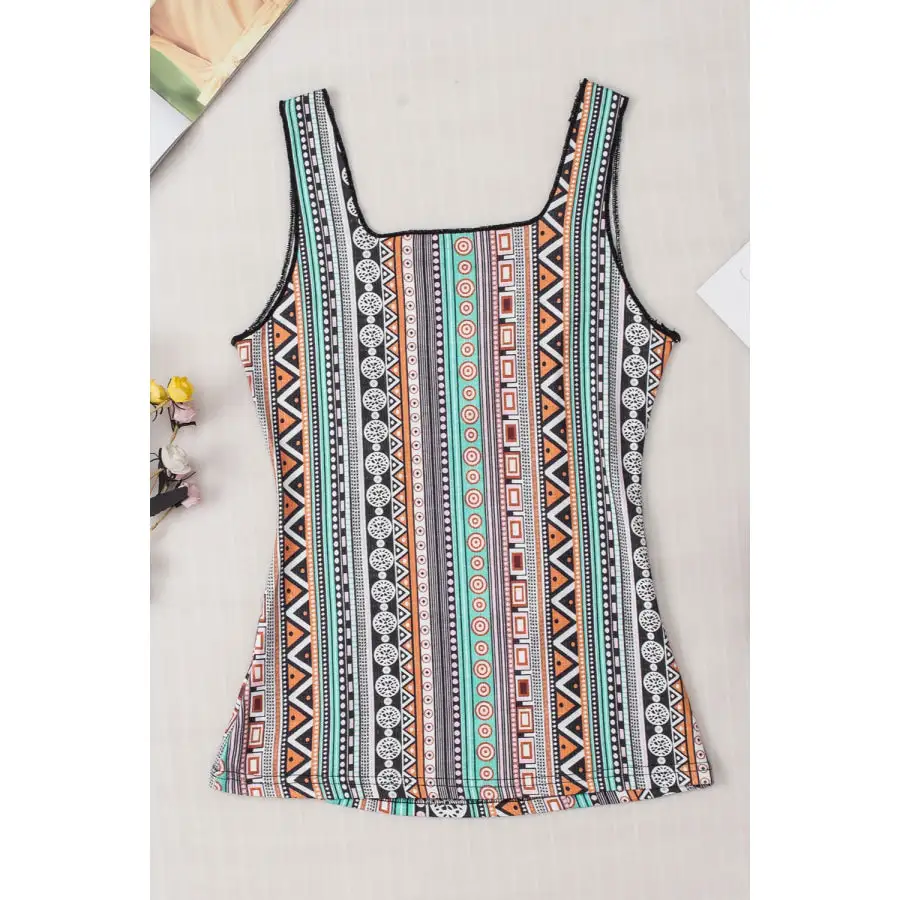Everyday Square Neck Wide Strap Tank