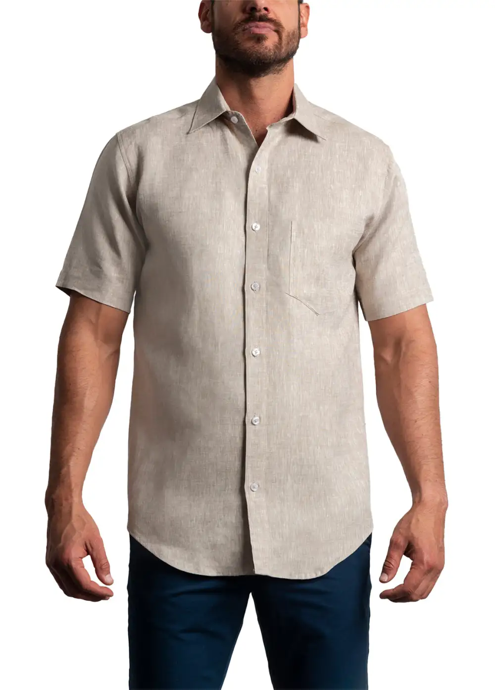 Camisa Mykonos Avena