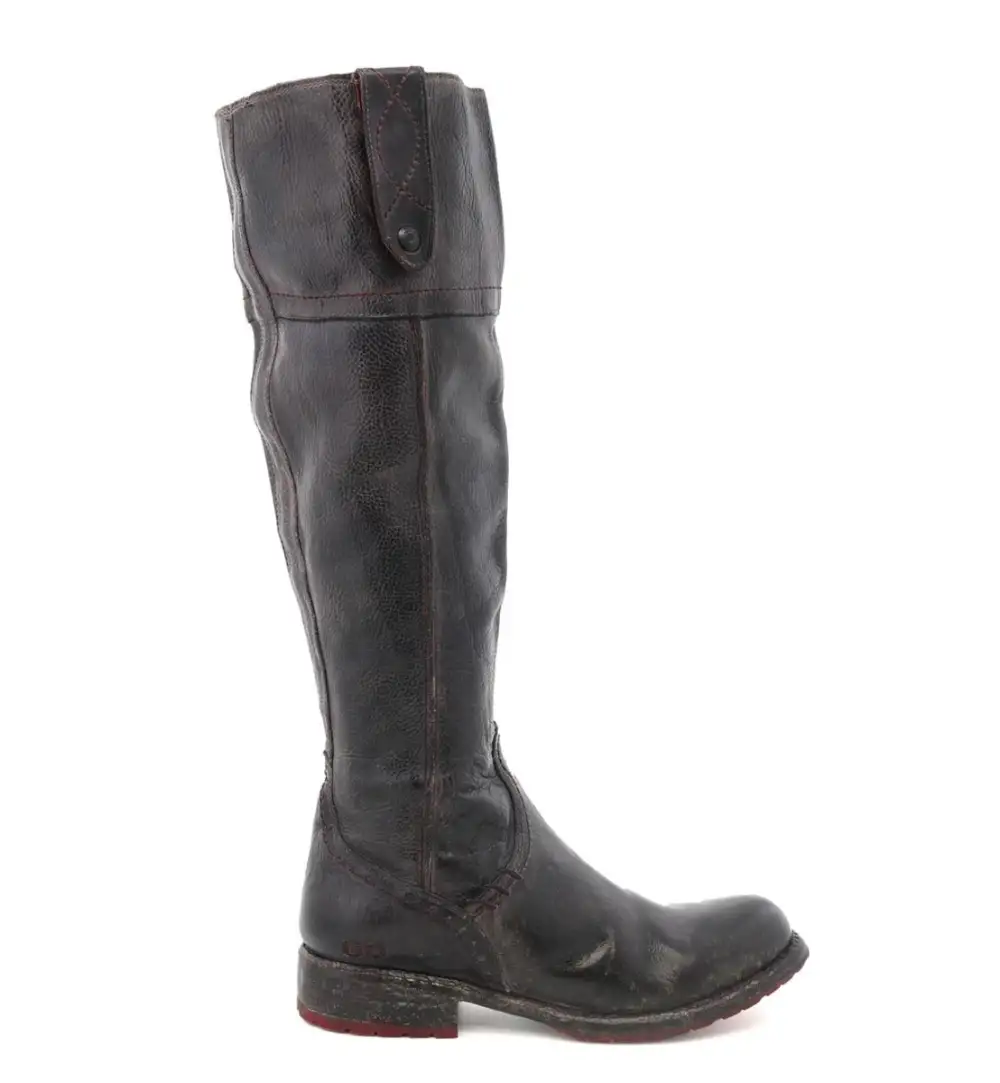Lug-Sole Streamlined Riding Boots