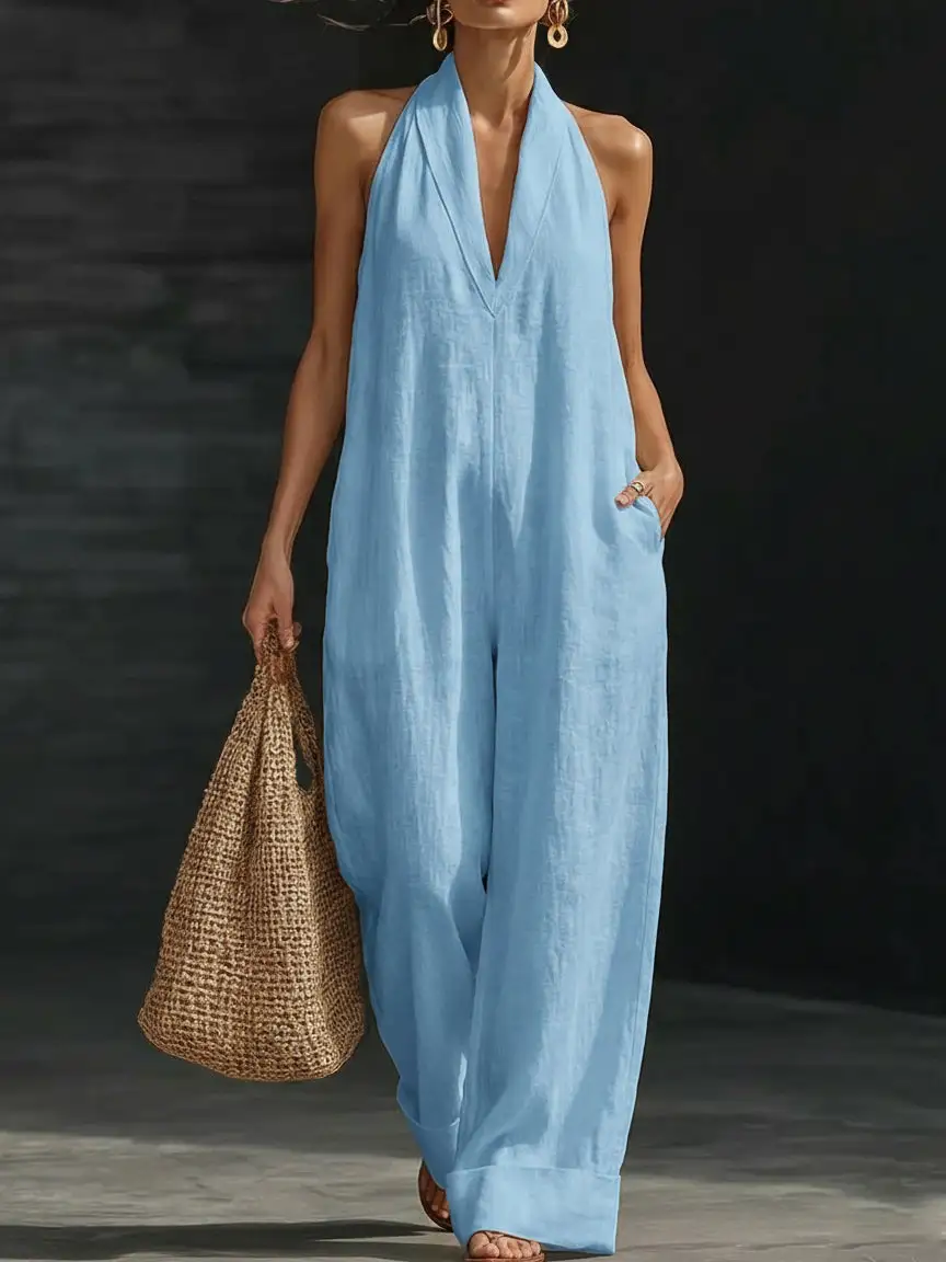 Flowy Strap Jumpsuit
