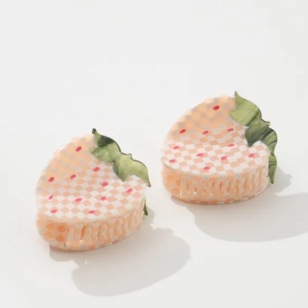 Strawberry Pattern Claw Clip