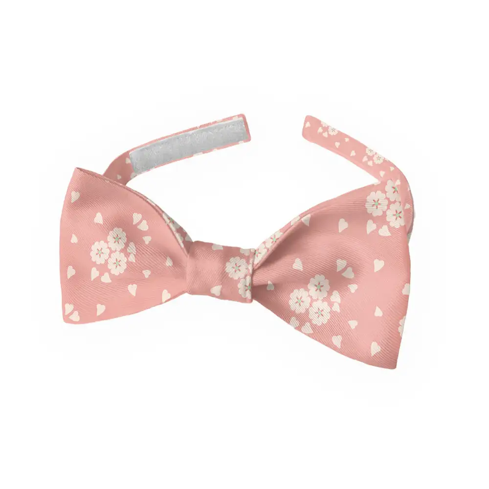 Cherry Blossom Pattern Bow Tie